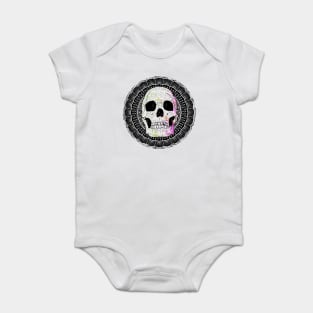 Sugar Skull Mandala Baby Bodysuit